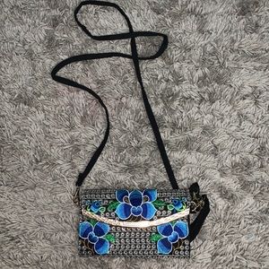 Flower Printed Purse/ Clutch